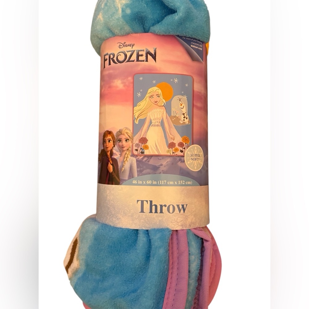 DISNEY FROZEN MY JOURNEY THROW / 46" X 60" / SUPER SOFT/
